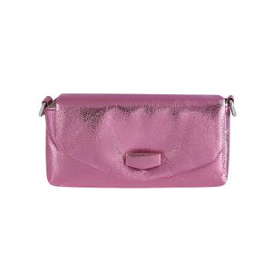 Tas metallic klein - roze