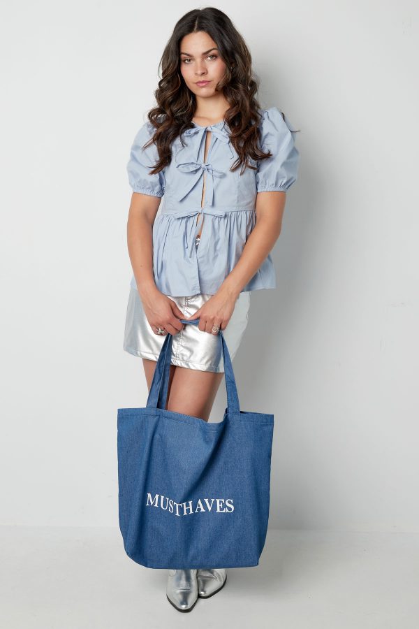 Denim shopper musthaves - blauw - Afbeelding 3