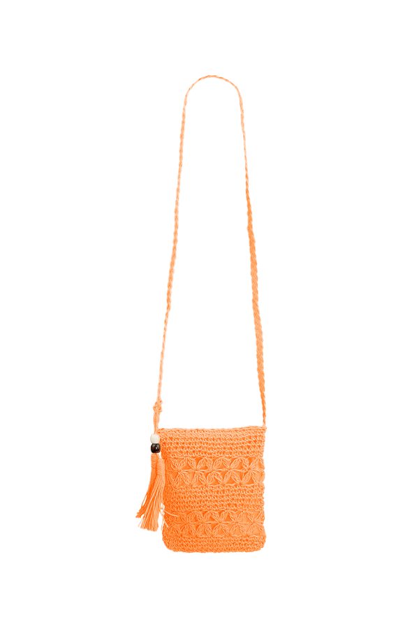 Ibiza vibe tas - oranje