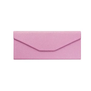 Opvouwbare driehoekige zonnebrillenkoker - roze