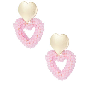 Oorbellen sweethearts - roze