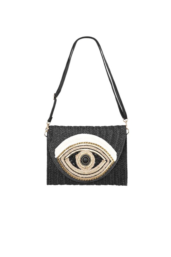 All eyes on you clutch zwart - Afbeelding 2