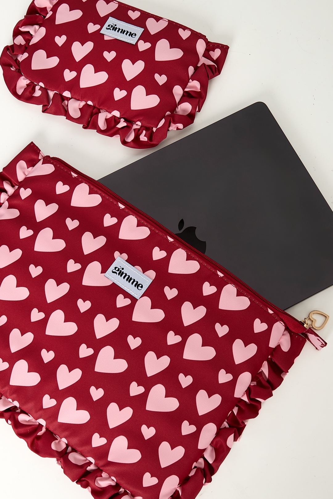 Heart Laptop Case – 13 inch - Afbeelding 2
