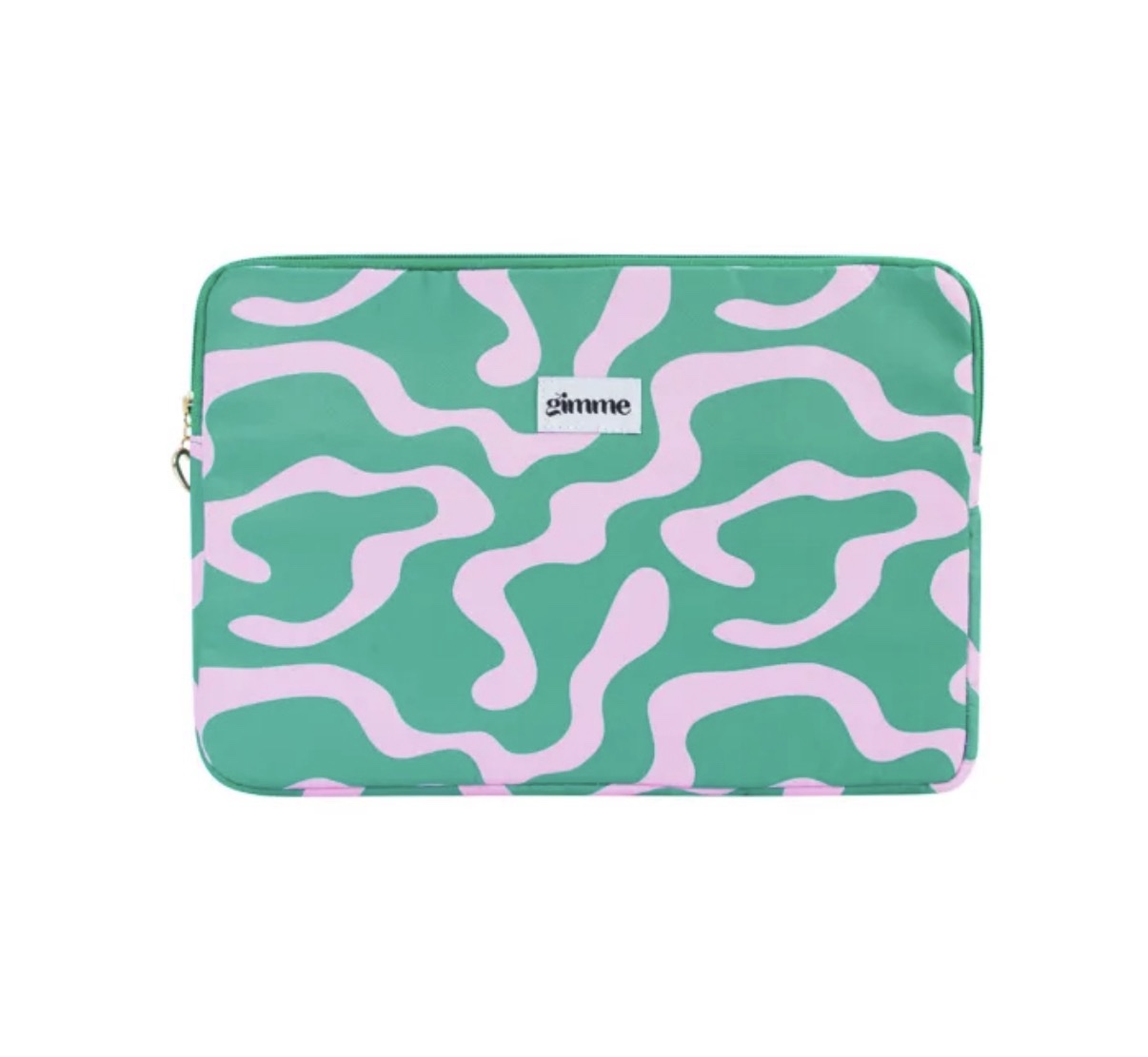 Green & Pink Laptop Case – 13 inch